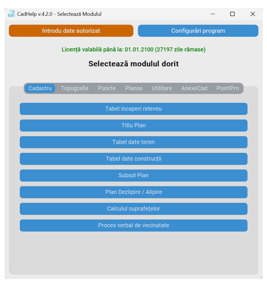 CadHelp Prezentare Slide 1